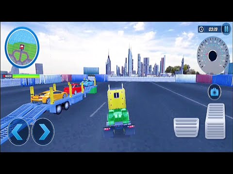 US Police Multi Level Car Transporter Truck 2021 | police car transport truck - police car