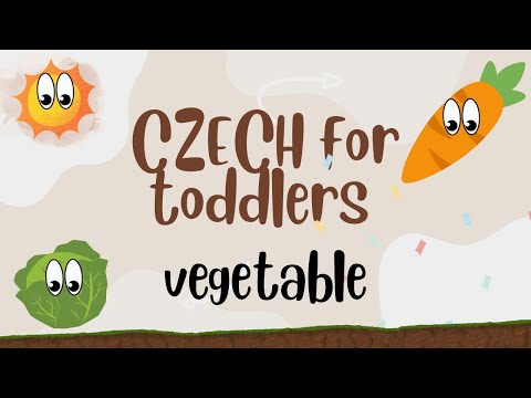 CZECH for toddlers vegetable