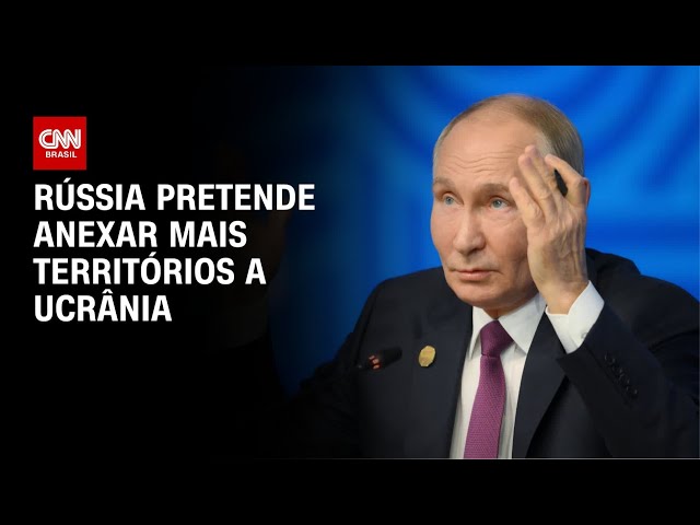 Rússia exige anexação de mais territórios da Ucrânia para aceitar fim da guerra |  CNN PRIME TIME