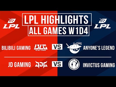 LPL Highlights ALL GAMES Week 1 Day 4 | LPL 2026 Split 1