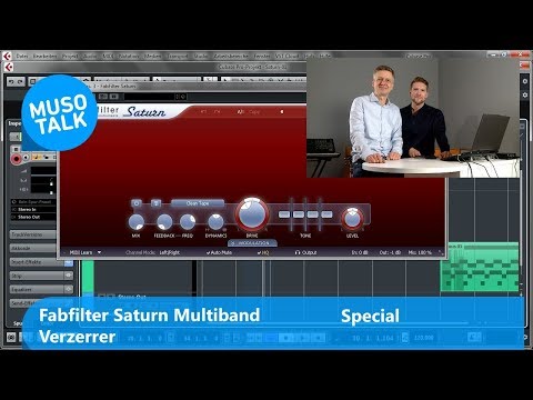 VST Plug in fürs Mixing - Fabfilter Saturn Multiband Verzerrer