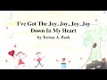 I Ve Got The Joy Joy Joy Joy Down In My Heart Sing Along By Teresa A Pash