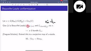 A Harder-Narasimhan stratification of the  B+dR−Grassmannian