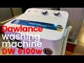 Dawlance washing machine single DW 6100 w | 10 years warranty | single tub | Bismillah Electronics