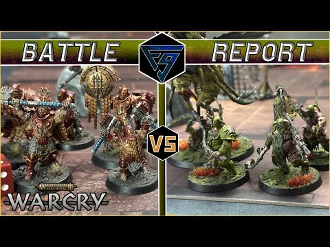 Iron Golems VS Rotbringers - Warcry Battle Report