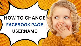 How To Change Facebook Business Page Username / How To Change A Facebook Fan Page Username