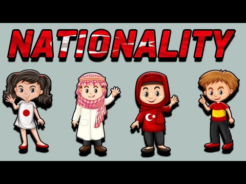 4.SINIF İNGİLİZCE 2.ÜNİTE KONU ANLATIMI VE KELİMELERİ | NATIONALITY | İNGİLİZCE MİLLETLER