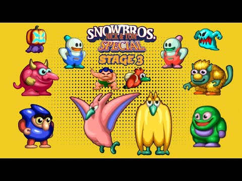 Snow Bros 1 Special Edition 2025 - Stage 3 No Revive Challenge | Apache Gamers Review