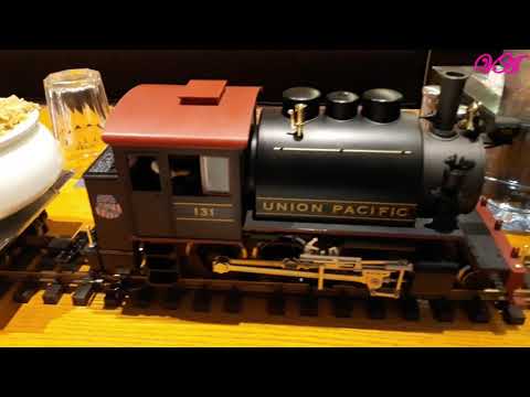 GET YOUR FOOD SERVED ON TRAIN/Toy Train Restaurant/Food Served on Train-Anjappar Restaurant QATAR