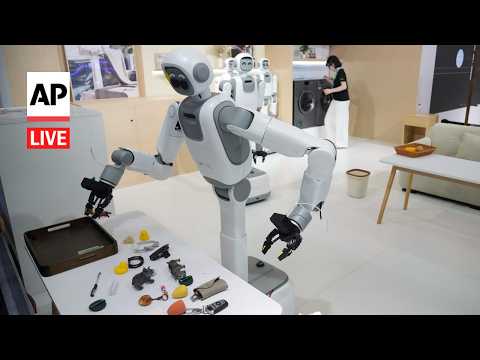 LIVE: Humanoid robots at 2026 World Robot Conference in China