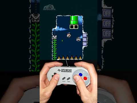 SHELL JUMPS and a VINE RACE #shorts #kaizo #mario