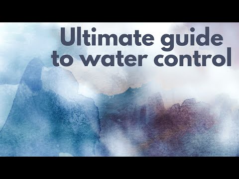 Ultimate guide to water control - beginner's watercolor tips