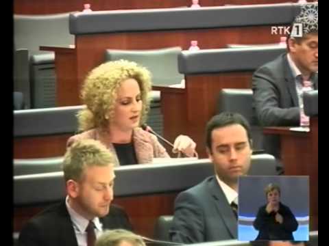 Donika Kadaj Bujupi Kuvendi i Kosoves 29.12.2014