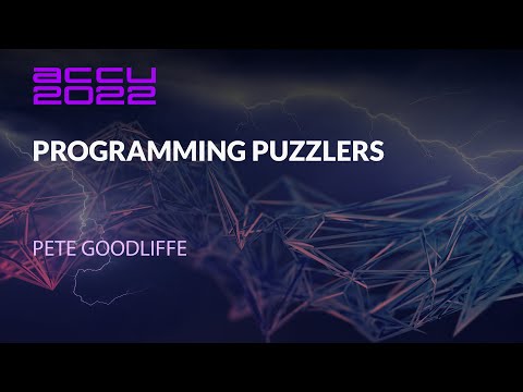 ACCU Lightning Talk: Programming Puzzlers - Pete Goodliffe - ACCU 2022