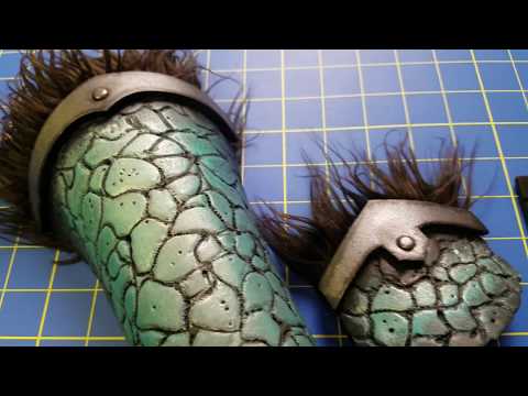 Crafting with Cosplay Fabrics - EP. 36 - Adding texture to EVA foam