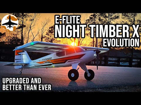 3D/STOL Perfection - E-flite Night Timber X Evolution