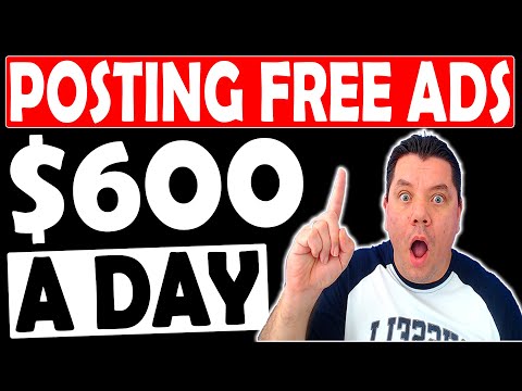 , title : 'Earn $600 Daily Posting UNLIMITED FREE ADS (+ Giveaway Winners) Make Money With Affiliate Marketing'