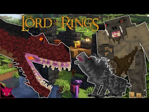 Smaug Dragon?! The Lord Of the Rings Addon MCPE 1.19