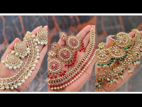 latest necklace designs 2024 /Necklace jewellery design