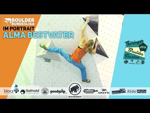 Portrait: Alma Bestvater zur Boulder Bundesliga & Thüringer Boulder Session 2016