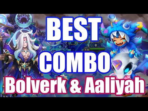 BEST COMBO DEBUT! The Power of Bolverk & Aaliyah💪💪💪【Summoners War RTA】