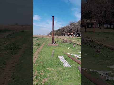 Vieja estación de zentena todo de coronel Suárez