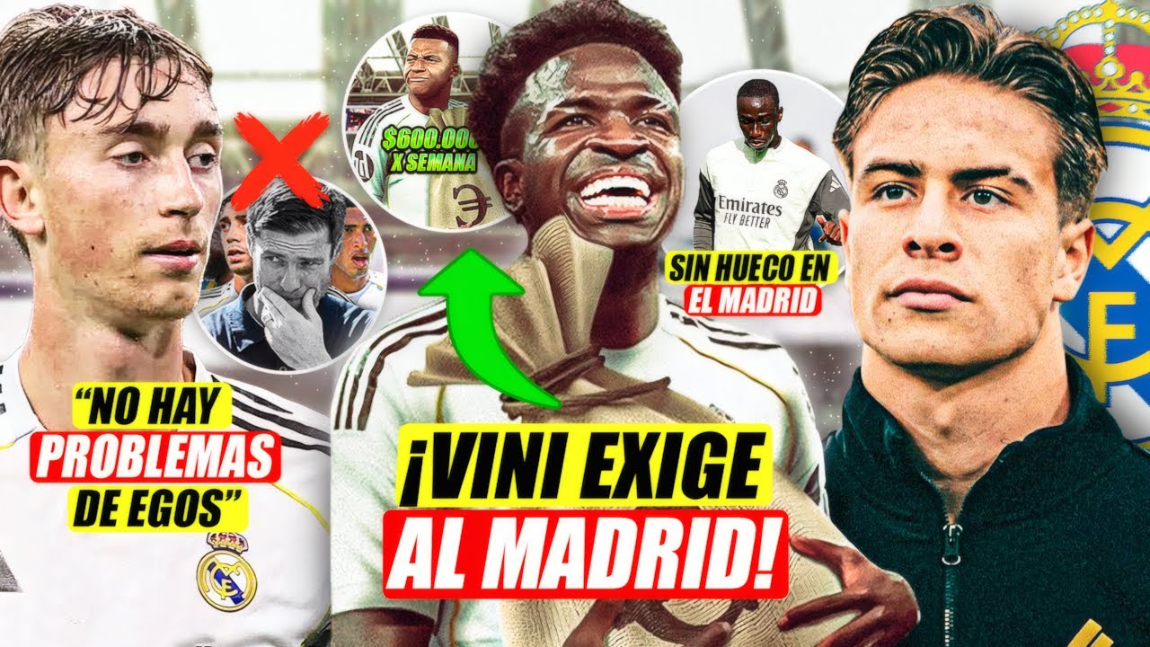 💣 ¡EL VERDADERO PROBLEMA POR EL CUAL VINI NO RENUEVA! | YILDIZ FICHAJE DEL MADRID | HUIJSEN ACLARA