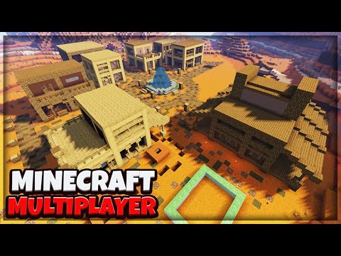Constructions come to life - Minecraft Multiplayer