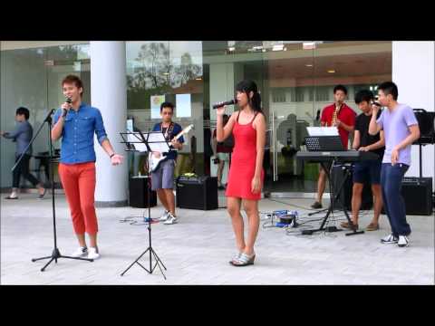 NUS Law Open House Band Performance - Payphone cover