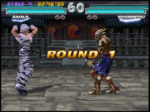 Tekken Tag 1 ( Arcade ) - Jin / Anna Playthrough ( June 18, 2016 )