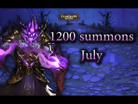 Dungeon Rush. 1200 summons [July 2017]