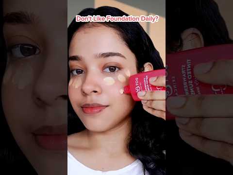 Foundation or Sunscreen? Dot and key Tinted Sunscreen Swatches| #sunscreen #makeup  #shortsvideo