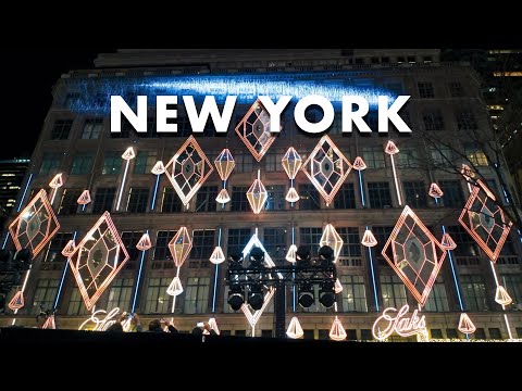 Saks Fifth Avenue Holiday Light & Fireworks Show 2025