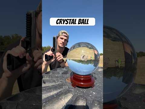 Can a Crystal Ball Stop a 50 Cal Sniper Rifle?