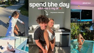 spend the day with me and my boyfriend! 5am mornings + *dream girl* edition🍓