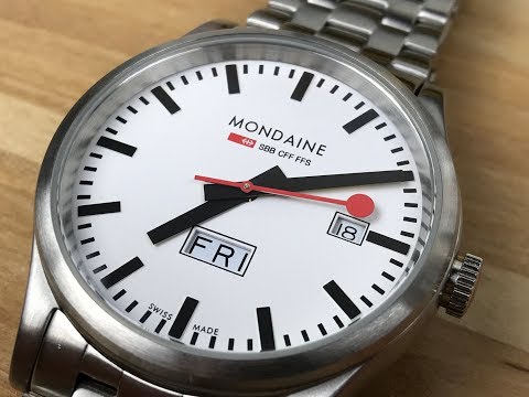 Mondine A667.30308.16SBM (relógio ferroviário oficial)