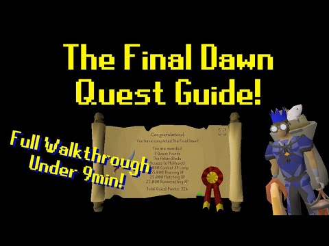 The Final Dawn Quest Guide | OSRS