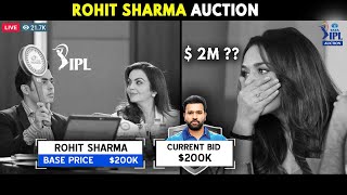 IPL 2022 Auction Live Ft. Rohit Sharma | CSK Rejected Rohit 😲 | IPL 2022 Updates Video
