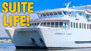 Suite Upgrade:  Comparing 3 Different Cabin Types on American Eagle - American Cruise Lines