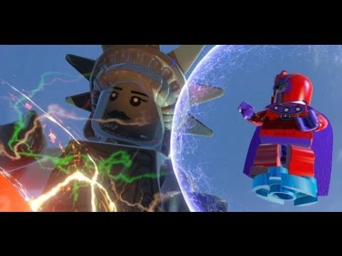 LEGO Marvel Super Heroes 100% Walkthrough Part 11 - Taking Liberties (Mastermind Boss Fight)