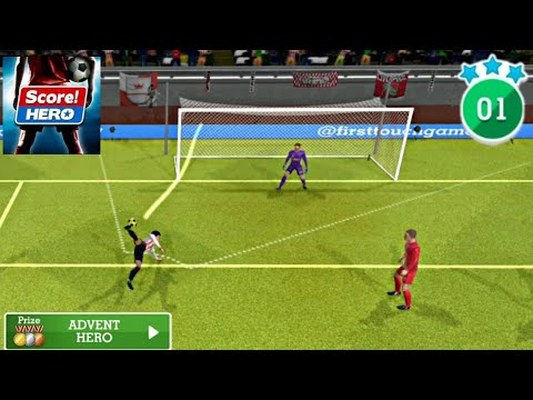 Score! Hero ADVENT HERO - Walkthrough - Level 1 - 3 Stars
