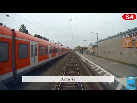 (TIMELAPSE) Führerstandsmitfahrt 2018 S-Bahn München - S4 Ostbahnhof - Geltendorf