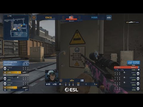SEMI FINAL - ENCE vs MIBR - IEM Chicago 2019 - CS:GO