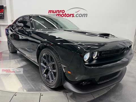 2023 Dodge Challenger R/T RWD in Black for sale at Munro Motors in Brantford, ON