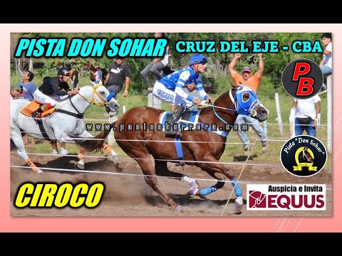 CIROCO: PISTA DON SOHAR - CRUZ DEL EJE, CORDOBA (30-03-2025)