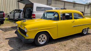 1955 Chevrolet 210 2-Door Sedan Walk Around and Drive By