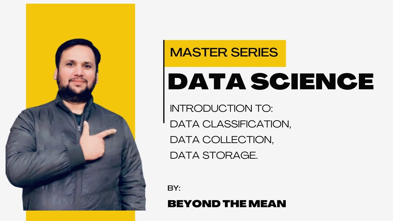 Data Classification - Master Series Data Science - Introduction