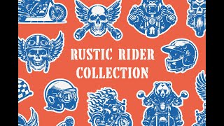 Rustic Rider Stock Graphics Download