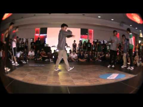 Visual Assault vs Tek crew | 3on3 quarter finals | Unity free your style 2012
