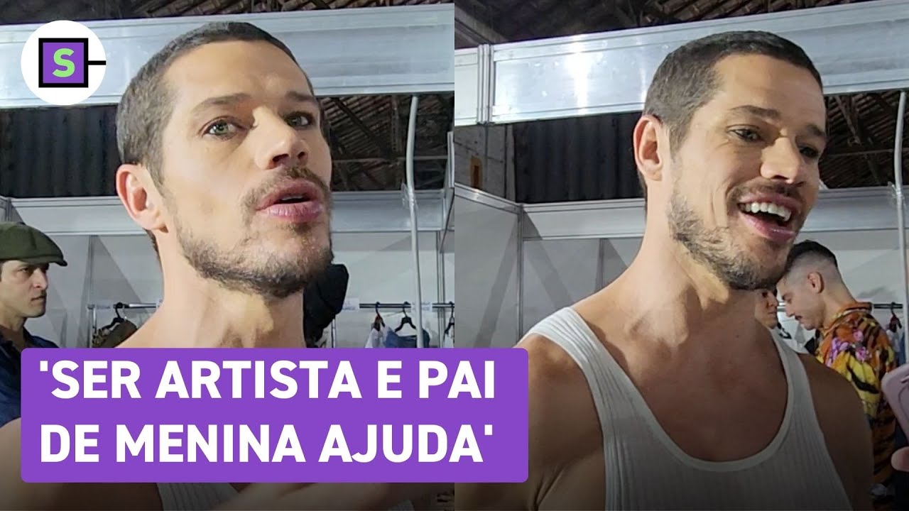 Jose Loreto abre jogo sobre novo estilo com maquiagens: 'Ser artista e pai de menina ajuda'